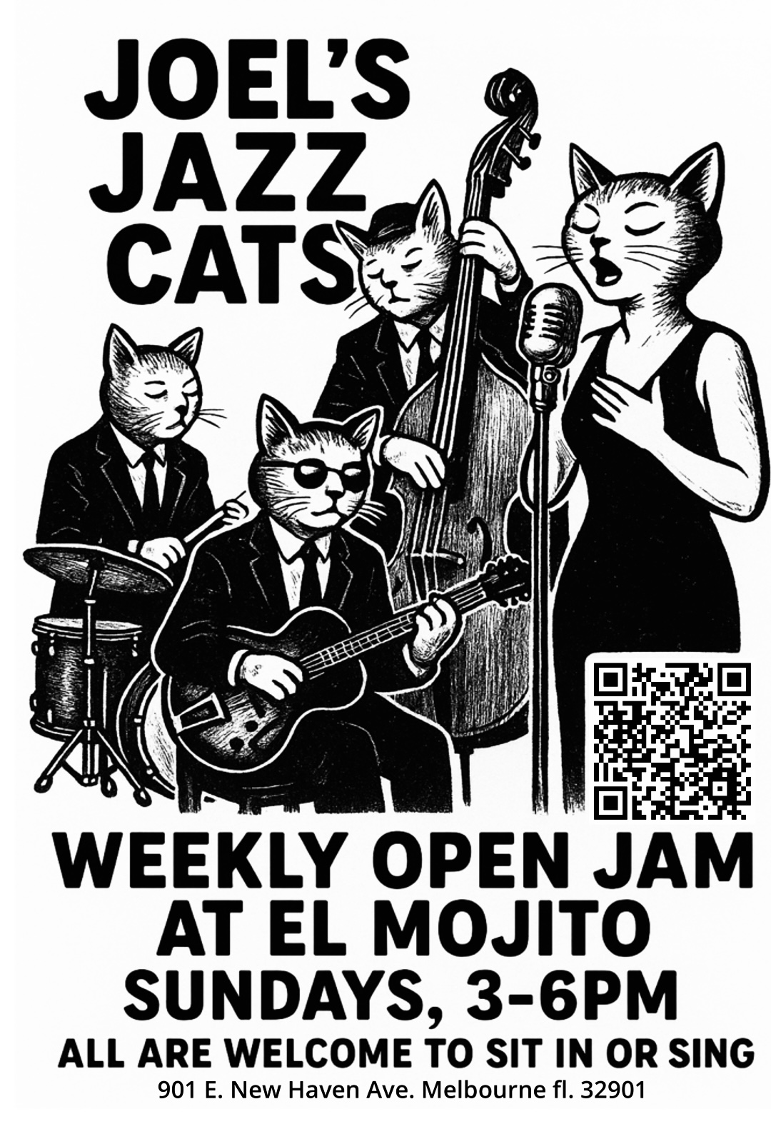 Joel’s Jazz Cats  band photo