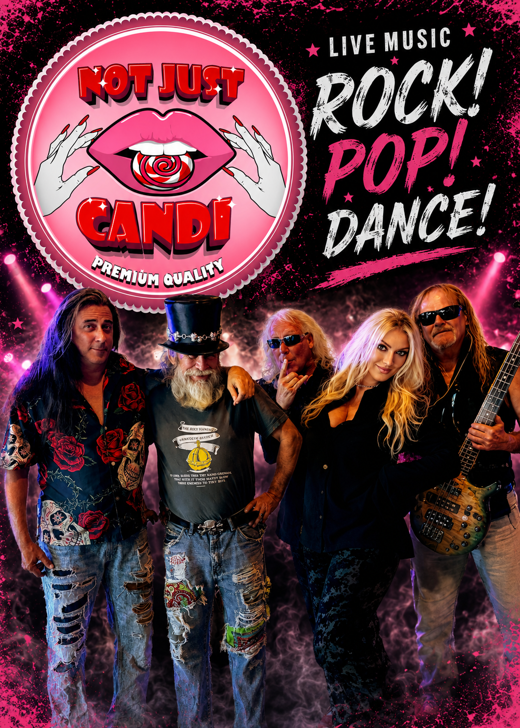 Not Just Candi band photo