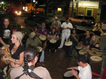 Melbourne Drum Tribe, The band photo
